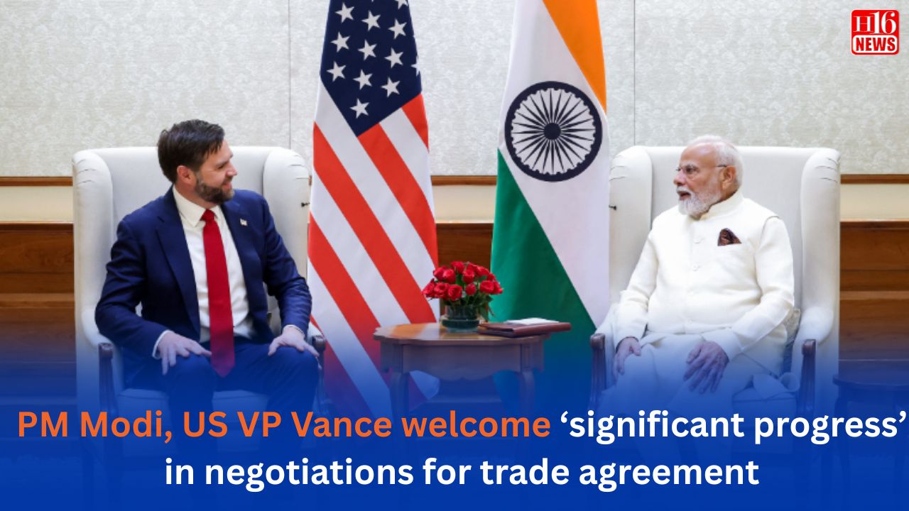 PM Modi, US VP Vance welcome ‘significant progress’ in negotiations for trade agreement